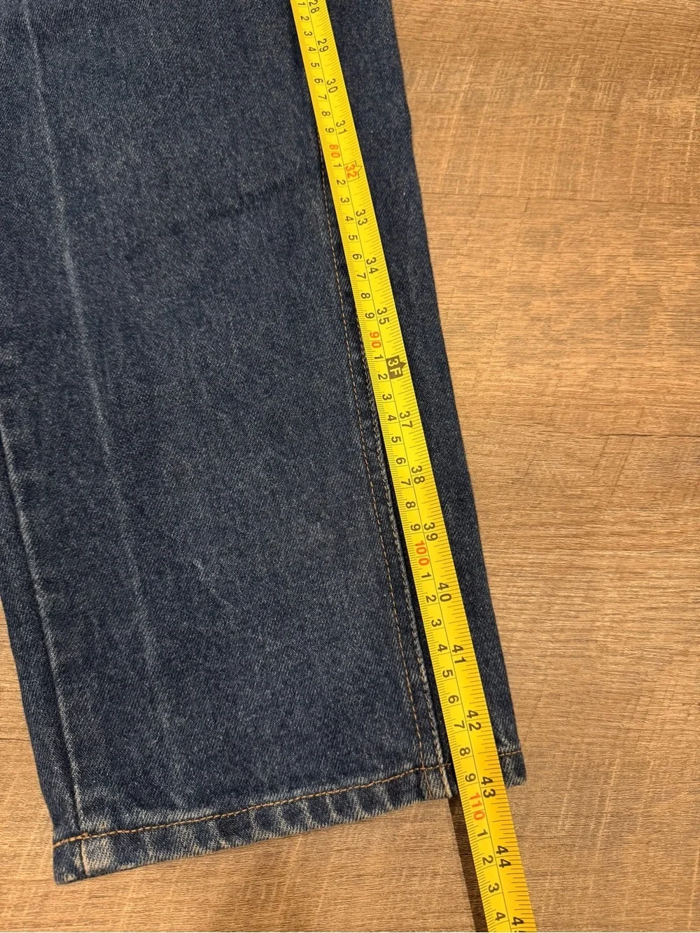 Vintage Calvin Klein Made in USA Denim Jeans Women’s Size 12 80s Ribcage Barrel